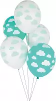 Set 5 ballonnen Clouds