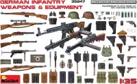 1:35 MiniArt 35247 German Infantry Weapons & Equipment Plastic kit