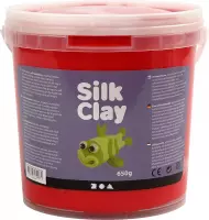 Silk Clay, rood, 650 gr