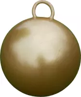 Skippybal 50 cm Goud met Glitters