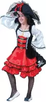 Piraat sailor girl kostuum carnaval meisje maat 128