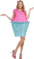 FUNIDELIA Cupcake kostuum voor vrouwen Muffin - Maat: L - Roze