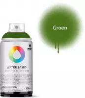 MTN Groene waterbasis spuitverf - 300ml lage druk en matte afwerking