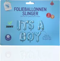 3BMT Geboorte versiering jongen - it’s a boy ballonnen