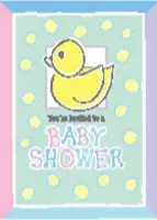 Uitnodigingen Baby shower Eend