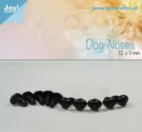 Joy! Crafts Honden neus - Zwart 6x7mm 501032/0621