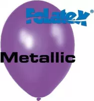 Folatex ballonnen Metallic Paars 30 cm 25 stuks