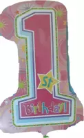 folie ballon first birthday 71cm