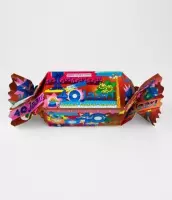Snoeptoffee - 40 jaar Man - Gevuld met luxe verpakte toffees - In cadeauverpakking met gekleurd lint