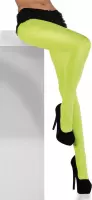 12 stuks: Panty Opaque - neon groen