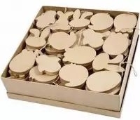 Paas decoraties, H: 10 cm, dikte 12 mm, 114 stuk/ 1 doos