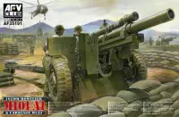 AFV-Club 105mm Howitzer M101A1 & Carriage M2A2 + Ammo by Mig lijm