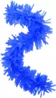 PVC slinger/guirlande blauw (6mtr) brandvertragend