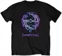 Evanescence Heren Tshirt -L- Want Zwart