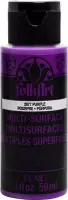Multi-surface Acrylverf - 2977 Purple - Folkart - 59 ml