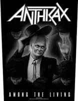 Anthrax Rugpatch Among The Living Zwart