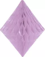 Lila Paarse Honeycomb Diamant - 30cm