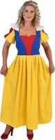Sneeuwwitje Kostuum | Klassiek Sprookje Sneeuwwitje | Vrouw | XL | Carnaval kostuum | Verkleedkleding