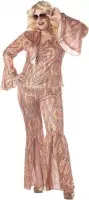 CALIFORNIA COSTUMES - Veelkleurig disco kostuum voor vrouwen - Plus Size - XXL (44/46)
