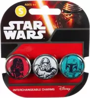 Star Wars armband met 3 vervangbare Charms  S - speelgoed - the mandalorian - lightsaber - squadrons - black series - storm trooper -Viros