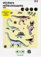 Reflecterende stickers Rainette Dino