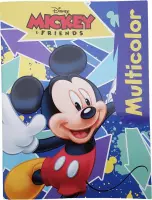 Disney's Mickey Mouse "Mickey & Friends" Kleurboek +/- 16 kleurplaten