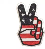 American Peace patch (Iron on)