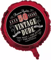 CREATIVE PARTY - Folie ballon Vintage 50 jaar