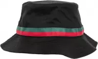 Urban Classics Bucket hat / Vissershoed Stripe Zwart