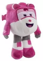 Super Wings knuffel Dizzy - 20 cm - roze