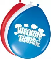 24x Welkom thuis ballonnen - Feestartikelen - Feestversiering/decoratie