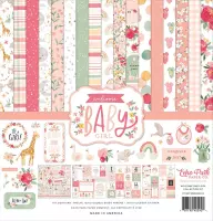 Echo Park Welcome Baby Girl 12x12 Inch Collection Kit (WBG233016)