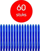 Dragon Darts - edgeglow - darts shafts - 20 sets (60 stuks) - medium - blauw - dart shafts - shafts