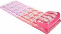 Intex Opblaas waterbed roze 188 x 71 cm