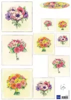 Marianne D 3D Knipvellen Bouquet - Summer A4 IT575