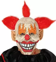 Fiestas Guirca Verkleedmasker Horrorclown Latex Rood One-size