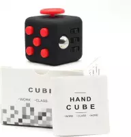 Fidget Cube - Friemelkubus Zwart/Rood