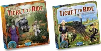 Ticket to Ride Spellenbundel - 2 stuks - Uitbreidingen - Afrika & Nederland