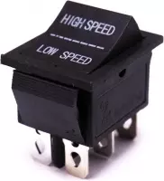 Schakelaar - High speed Low speed voor elektrische kinderauto - kindermotor - kinderquad - kindertractor - accuvoertuig