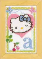 Miniatuur kit Hello Kitty Alfabet A - Vervaco - PN-0149004