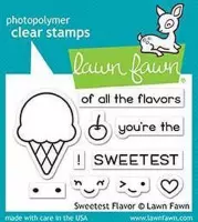 Sweetest Flavor Clear Stamps (LF1698)