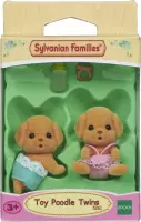 Sylvanian Families 5261 Tweeling Poedel - Speelfigurenset