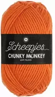 Scheepjes Chunky Monkey-1711 Deep Orange 5x100gr