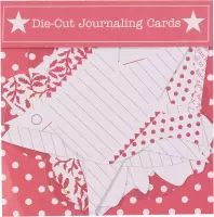 Jenni Bowlin Uitgesneden journaling cards - Rood