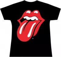 The Rolling Stones Dames Tshirt -S- Classic Tongue Zwart