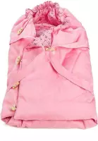 Mini Mommy voetenzak voor in de poppenwagen roze strollerbag