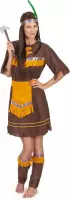 LUCIDA - Bruine indianen kostuum voor vrouwen - XL