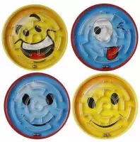 24 stuks smiley geduldspelletjes / uitdeelcadeautjes