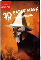 GOODMARK - Papieren 3D heks masker voor volwassenen