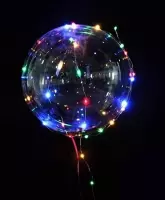 ballon met led-verlichting 30 cm polypropyleen